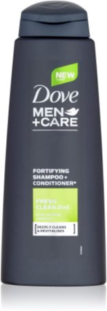 Dove Men+Care Fresh Clean champú y acondicionador 2 en 1 para hombre
