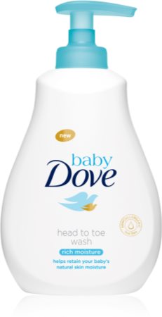 Dove Baby Rich Moisture żel do mycia do ciała i włosów