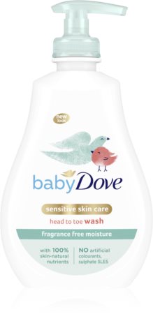 Dove Baby Sensitive Moisture gel lavant corps et cheveux