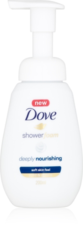 Dove Deeply Nourishing espuma de ducha con efecto nutritivo
