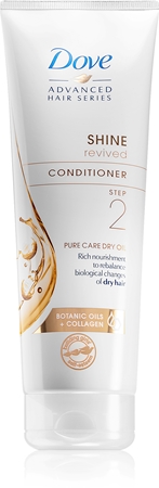 Dove Advanced Hair Series Pure Care Dry Oil après-shampoing pour cheveux secs et ternes