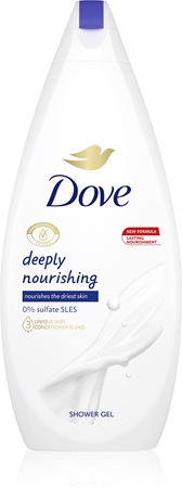 Dove Deeply Nourishing gel de douche nourrissant