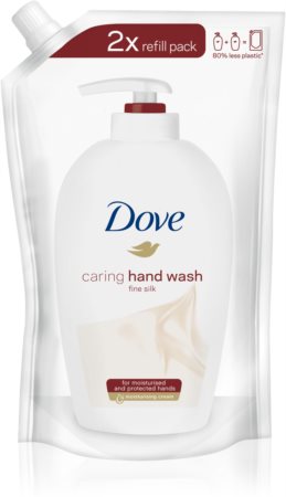 Dove Silk Fine flüssige Seife für die Hände Ersatzfüllung
