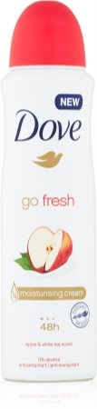 Dove Go Fresh Apple & White Tea antiperspirant ve spreji s 48hodinovým účinkem
