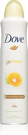 Dove Go Fresh Grapefruit & Lemongrass Antitranspirant-Spray 48h
