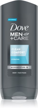 Dove Men+Care Clean Comfort nawilżający żel pod prysznic do twarzy, ciała i włosów