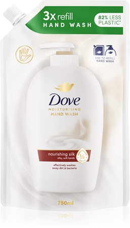 Dove Moisturizing Hand Wash Nourishing Silk течен сапун пълнител