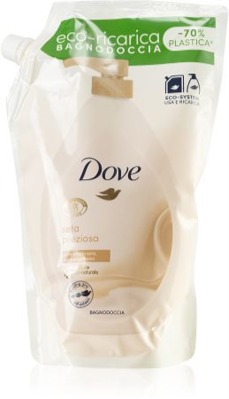Dove Nourishing Silk crema per doccia e bagno ricarica