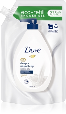 Dove Deeply Nourishing hranjivi gel za tuširanje zamjensko punjenje