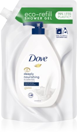 Dove Deeply Nourishing Ravitseva Suihkugeeli Täyttöpakkaus