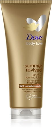 Dove DermaSpa Summer Revived samoopalovací tělové mléko