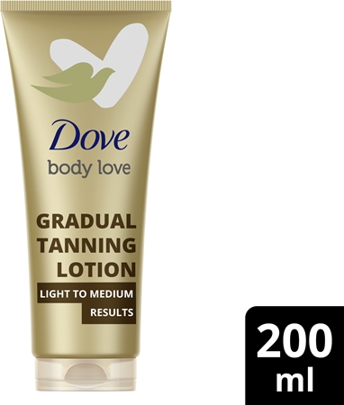 Dove Sunless Tan samoopalovací tělové mléko