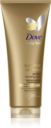Dove Sunless Tan samoopalovací tělové mléko