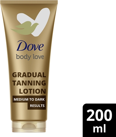 Dove Sunless Tan samoopalovací tělové mléko
