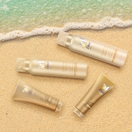 Dove Sunless Tan samoopalovací tělové mléko
