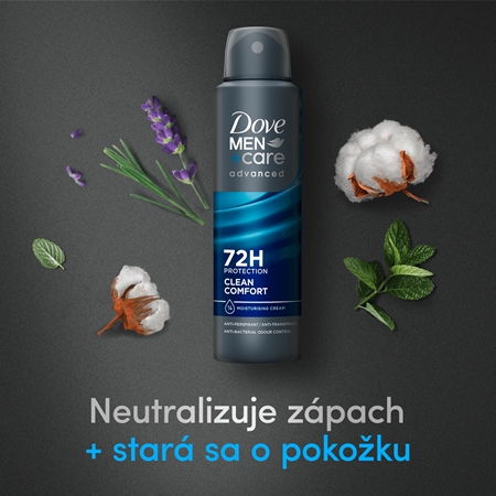 Dove Men+Care Clean Comfort antiperspirant sprej