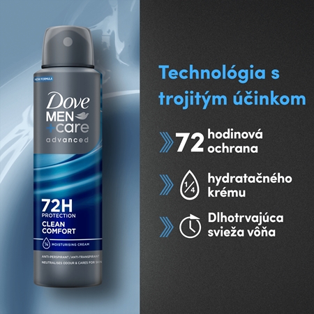 Dove Men+Care Clean Comfort antiperspirant sprej
