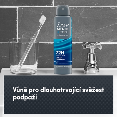 Dove Men+Care Clean Comfort antiperspirant sprej