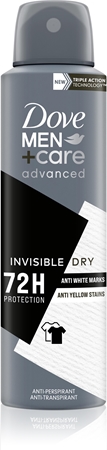 Dove Men+Care Antiperspirant antritraspirante contro le macchie bianche e gialle 72 ore