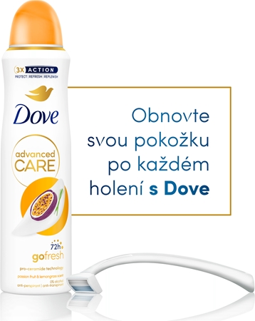 Dove Advanced Care Go Fresh antiperspirant 72h