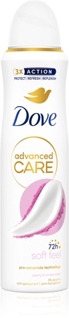 Dove Advanced Care Soft Feel antiperspirant v pršilu