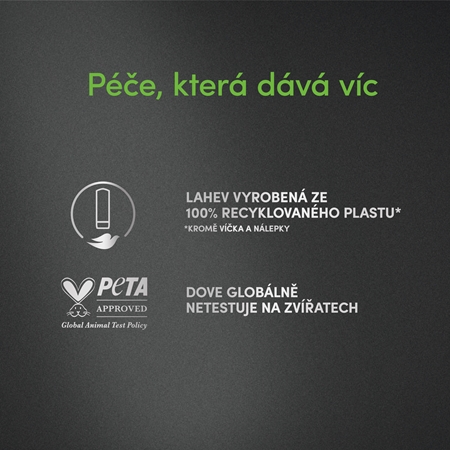 Dove Men+Care Extra Fresh sprchový gel na tělo a obličej
