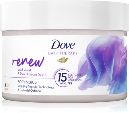 Dove Bath Therapy Renew hellävarainen vartalokuorinta