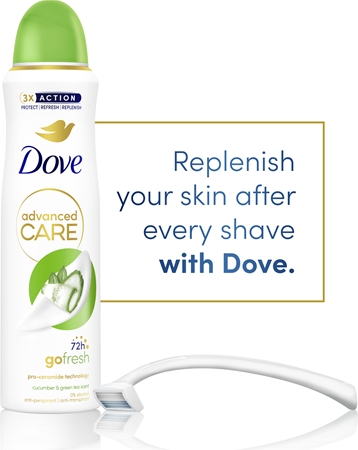 Dove Advanced Care Go Fresh Cucumber & Green Tea Deodorant spray