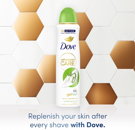 Dove Advanced Care Go Fresh Cucumber & Green Tea Deodorant spray