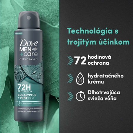 Dove Men+Care Advanced Eucalyptus antiperspirant sprej