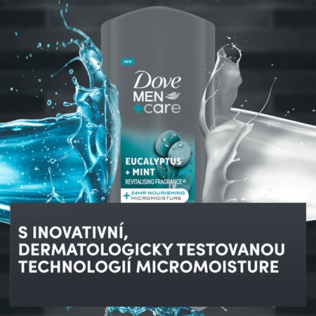 Dove Men+Care Advanced sprchový gél na tvár, telo a vlasy pre mužov