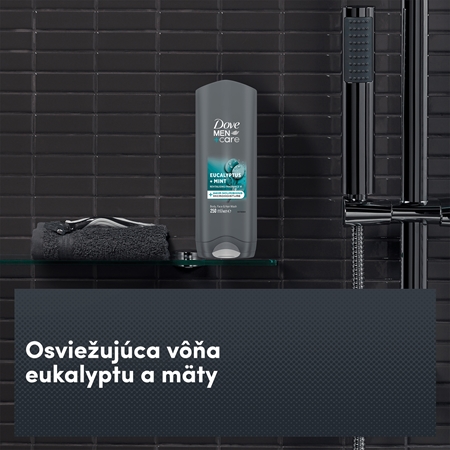 Dove Men+Care Advanced sprchový gel na obličej, tělo a vlasy pro muže
