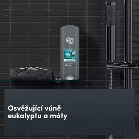 Dove Men+Care Advanced sprchový gél na tvár, telo a vlasy pre mužov
