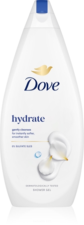 Dove Hydrate gel de douche nourrissant