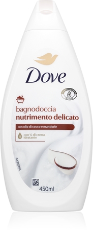 Dove Delicate sprchový a koupelový gel
