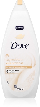 Dove Precious Silk Brus og badegel for blød og glat hud