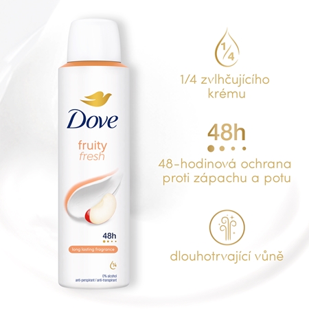 Dove Fruity Fresh Antiperspirant osvěžující deodorant ve spreji