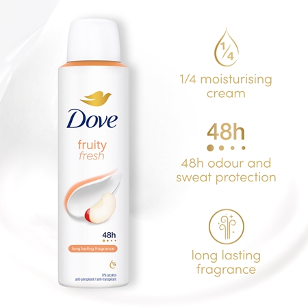 Dove Fruity Fresh Antiperspirant spray