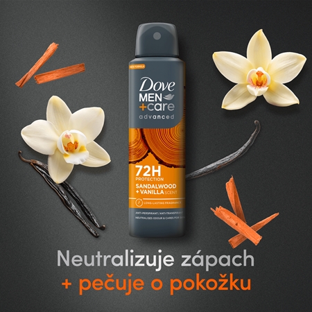 Dove Men+Care Advanced Sandalwood & Vanilla antiperspirant pro muže