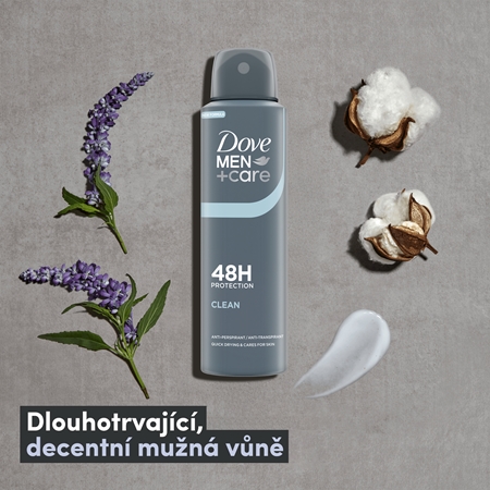 Dove Men+Care Clean antiperspirant sprej