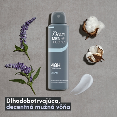Dove Men+Care Clean antiperspirant sprej