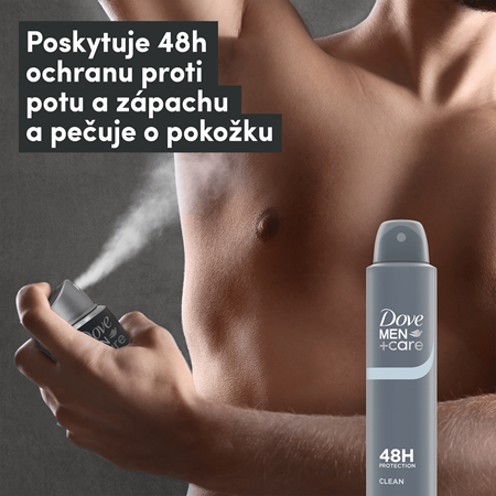 Dove Men+Care Clean antiperspirant sprej