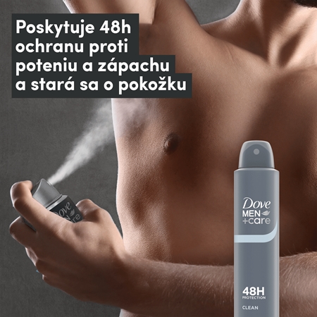 Dove Men+Care Clean antiperspirant sprej