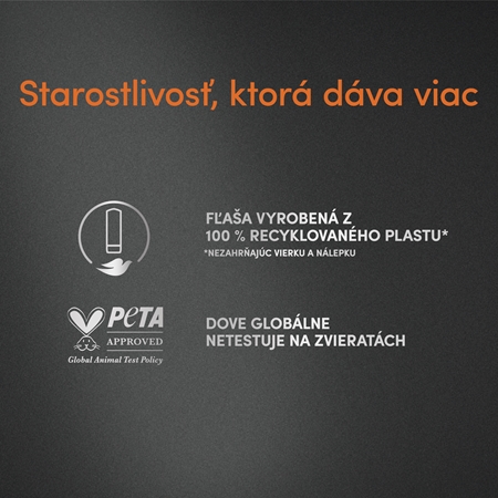 Dove Men+Care Sandalwood&Vanilla sprchový gél na tvár, telo a vlasy
