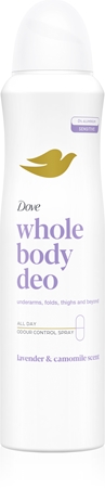 Dove Whole Body Deo Lavender & Chamomile deodorant spray pentru corp