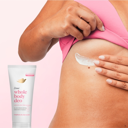 Dove Raspberry & Rose Antiperspirant-kräm för kropp