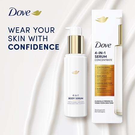 Dove 4-in-1 Serum Body Serum