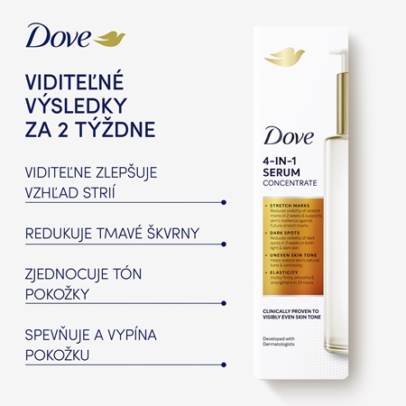 Dove 4-in-1 Serum telové sérum
