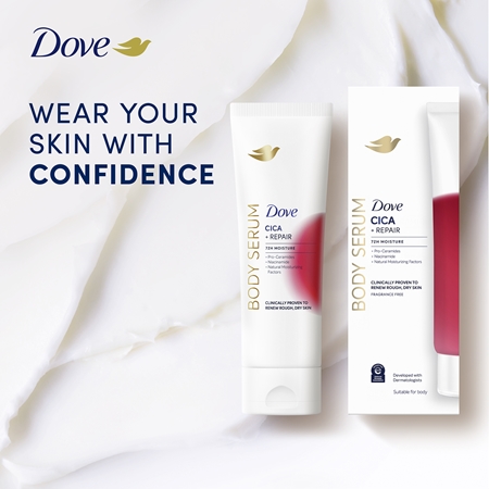 Dove Repair Cica Body Serum for skin soothing