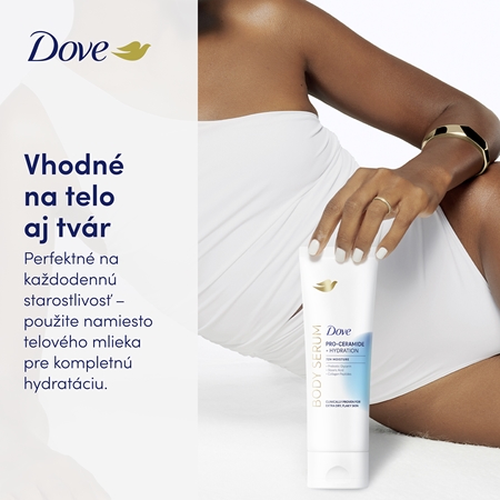 Dove Hydration Pro-Ceramide telové sérum pre hydratáciu a vypnutie pokožky